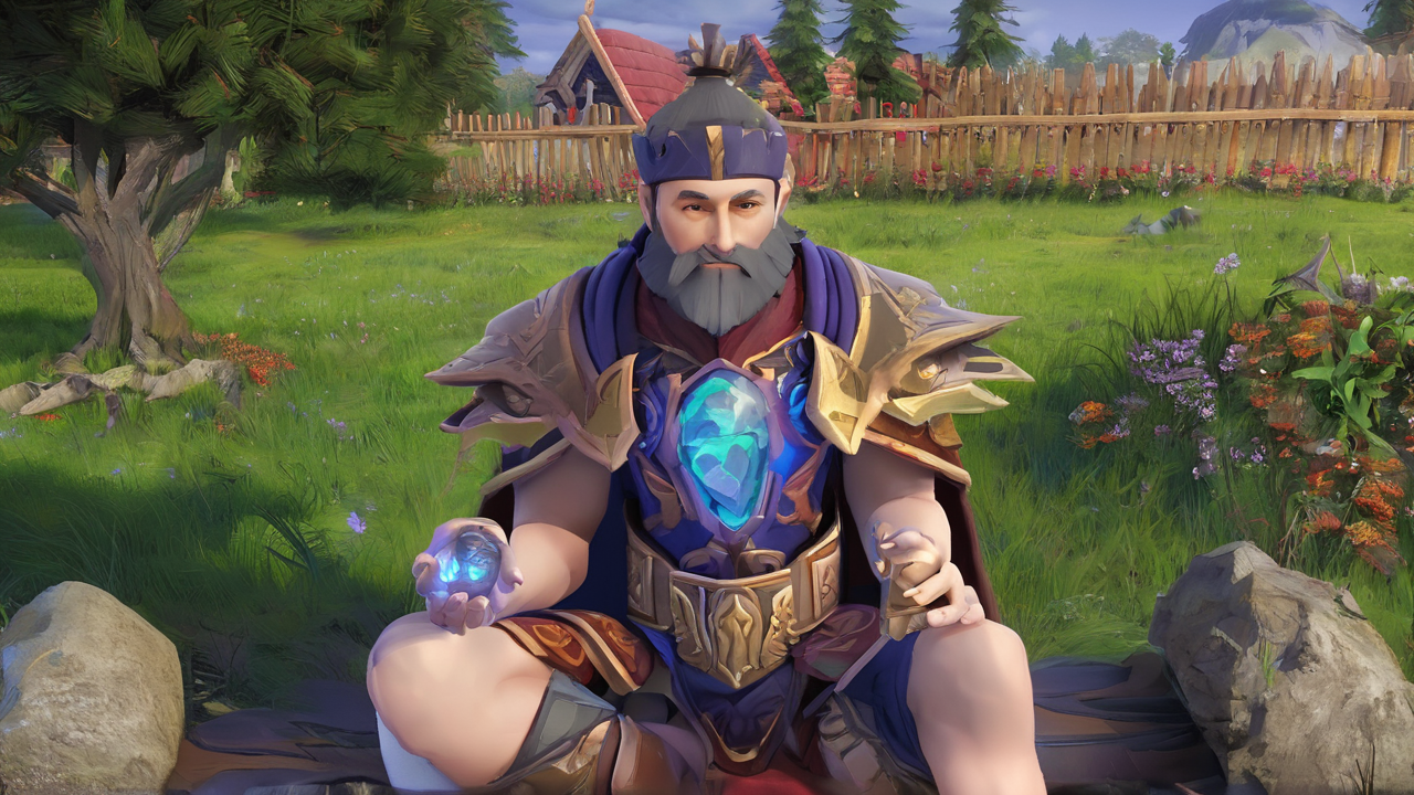 Bohaterowie inteligencji Dota 2 ukazani podczas rzucania efektownych zaklęć z magicznymi efektami