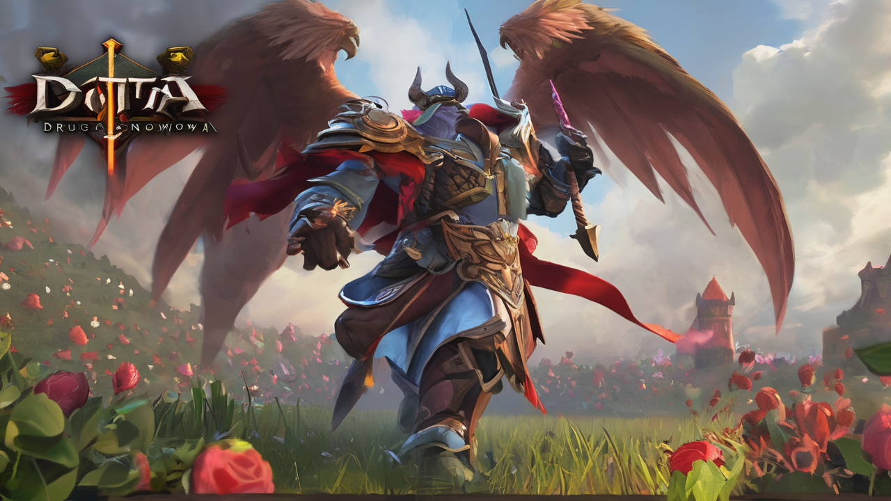 Intensywna walka drużynowa w Dota 2 z użyciem efektownych umiejętności i zaklęć